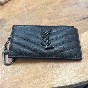 New with dust bag coin/wallet 5 card holder keychain